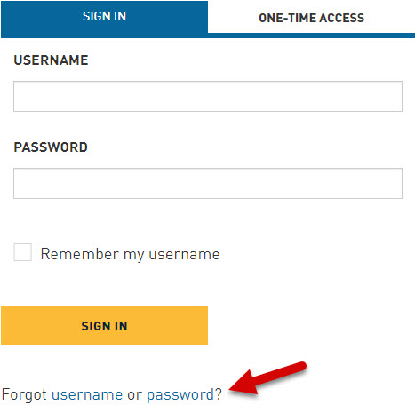 log in screen with arrow pointing to forgot password link.jpg